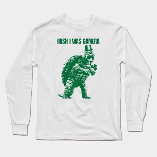 IRISH I WAS GAMERA Long Sleeve T-Shirt